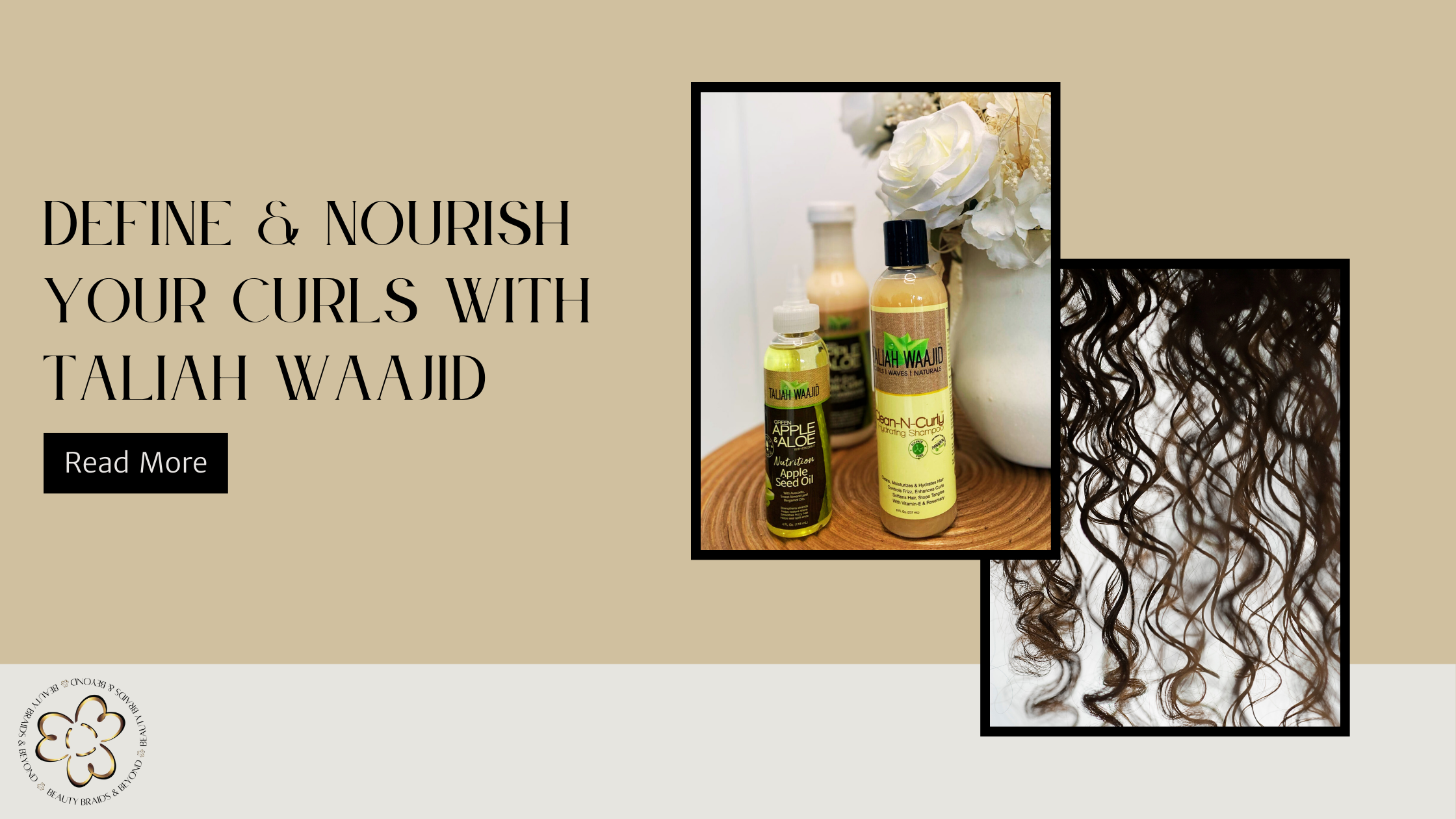 🌿 Define & Nourish Your Curls with Taliah Waajid