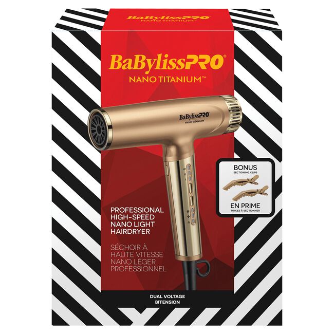 BaBylissPro - Nano Titanium High-Speed Nano Light Hair Dryer