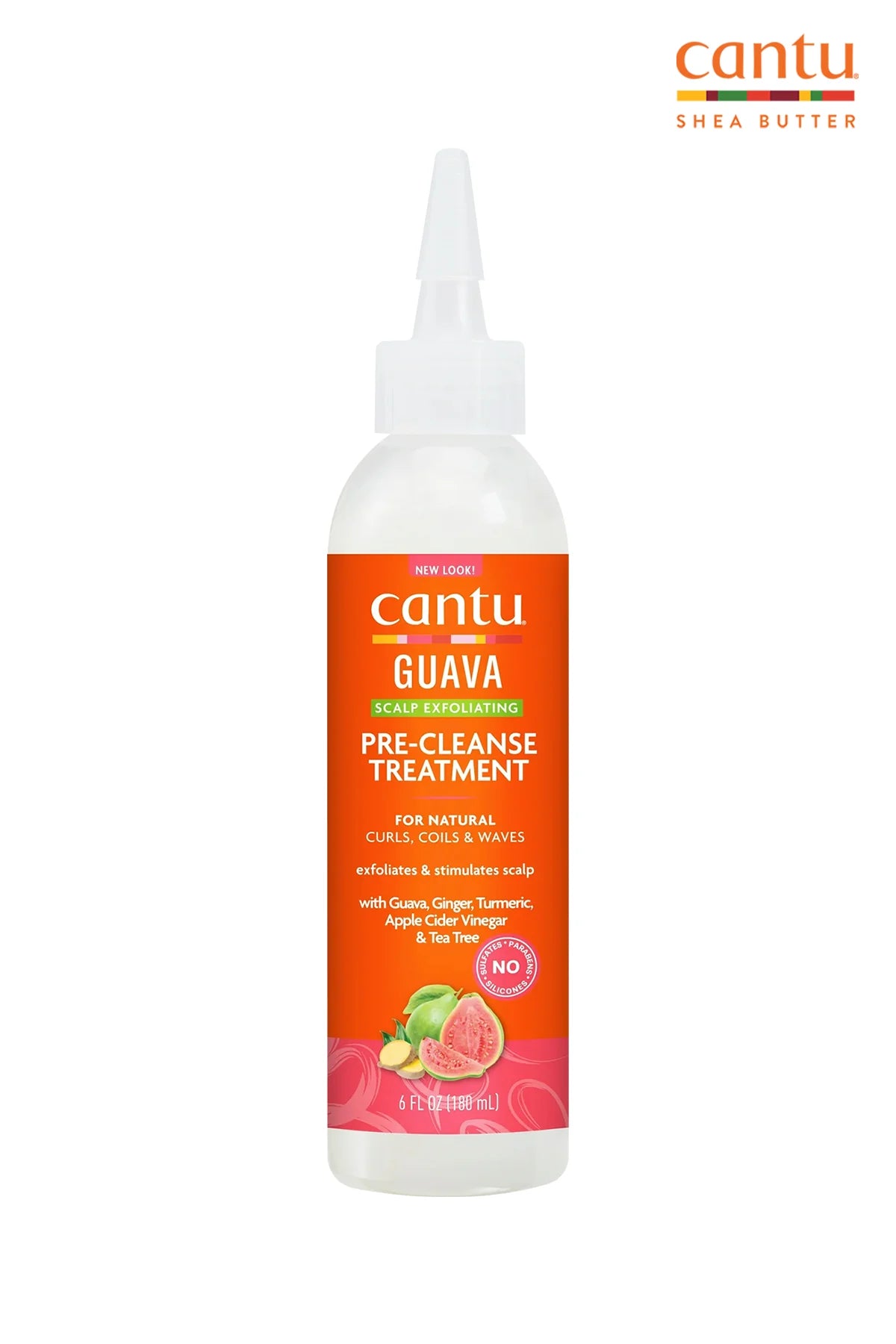Cantu - Guava & Ginger Scalp Exfoliating Pre-Poo Treatment (6oz)