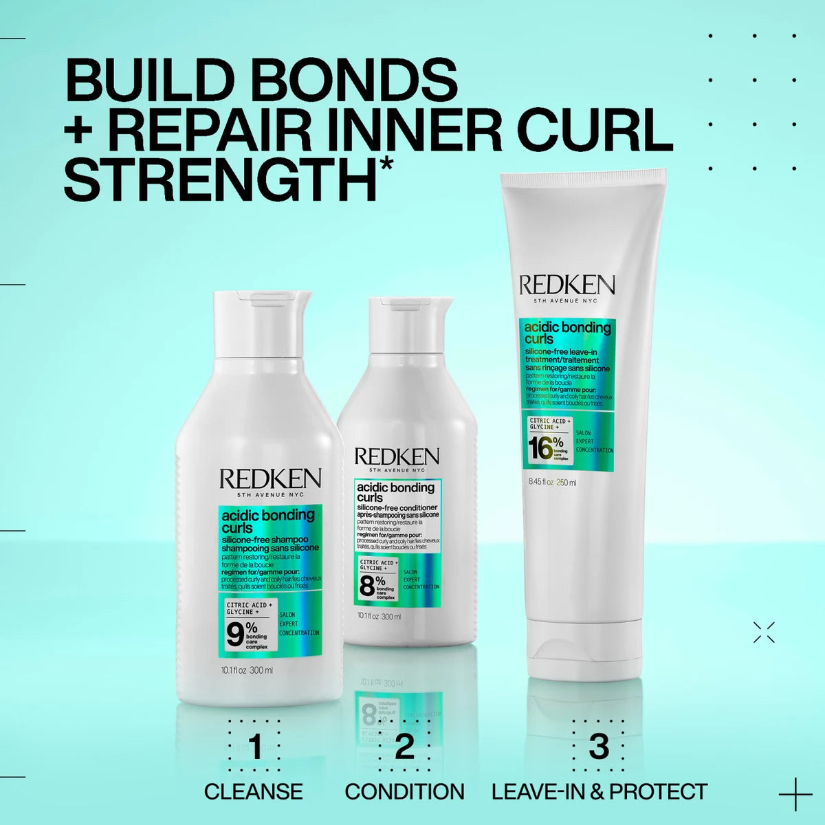 Redken - Acidic Bonding Curls Silicone-Free Leave-In Treatment (250 ml)