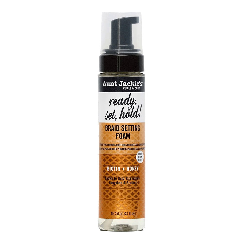 Aunt Jackie's - Ready, Set, Hold Extra Hold Braid Setting Foam (8.5oz)