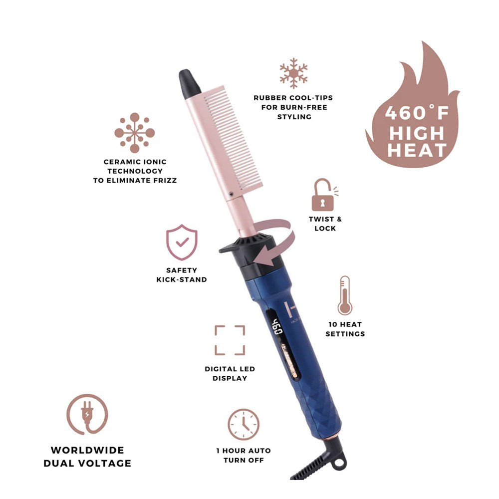 ANNIE - 4 in 1 Ceramic Ionic Digital Interchangeable Hair Styler Set