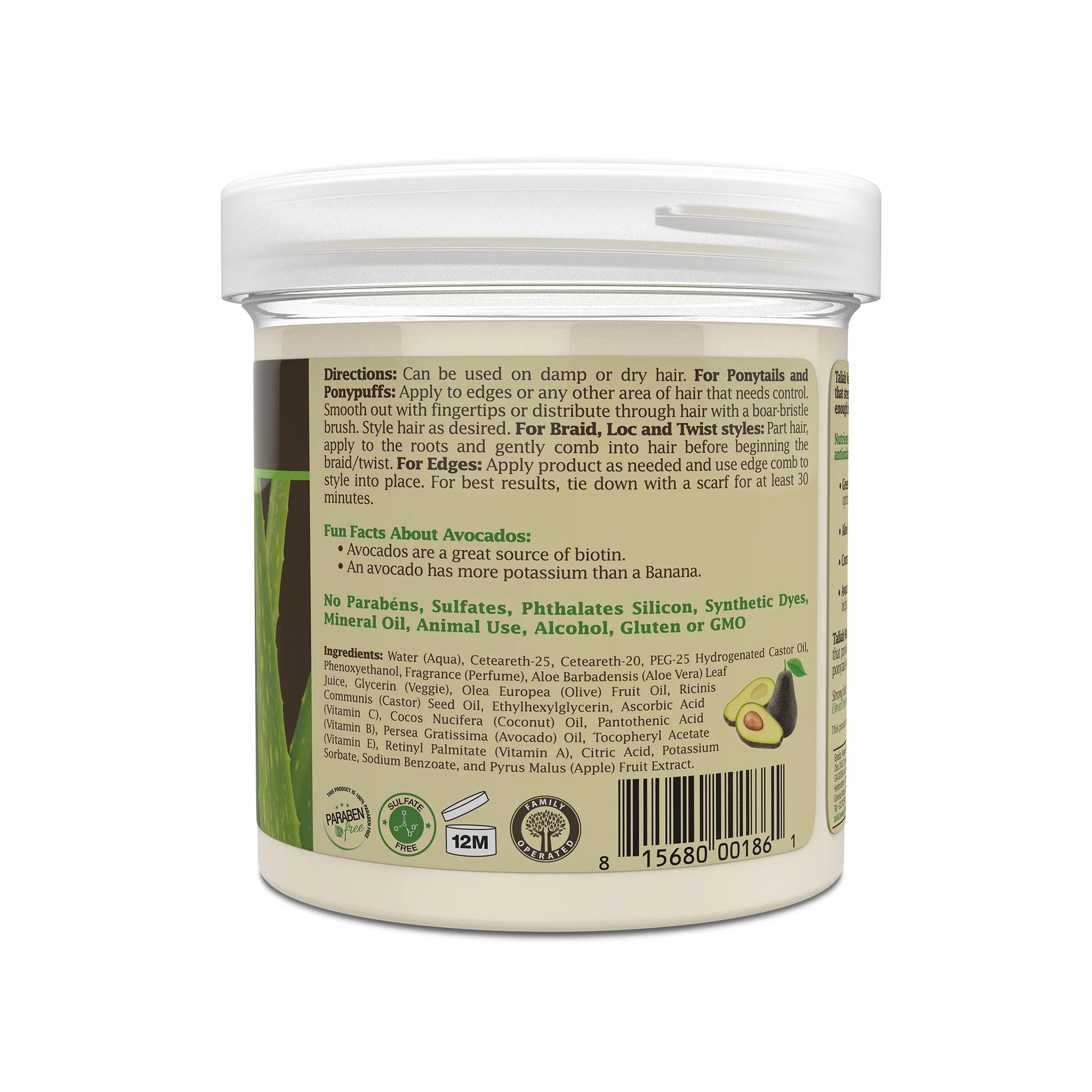 Taliah Waajid -  Green Apple & Aloe Nutrition Miracle Hold Gel (16oz)