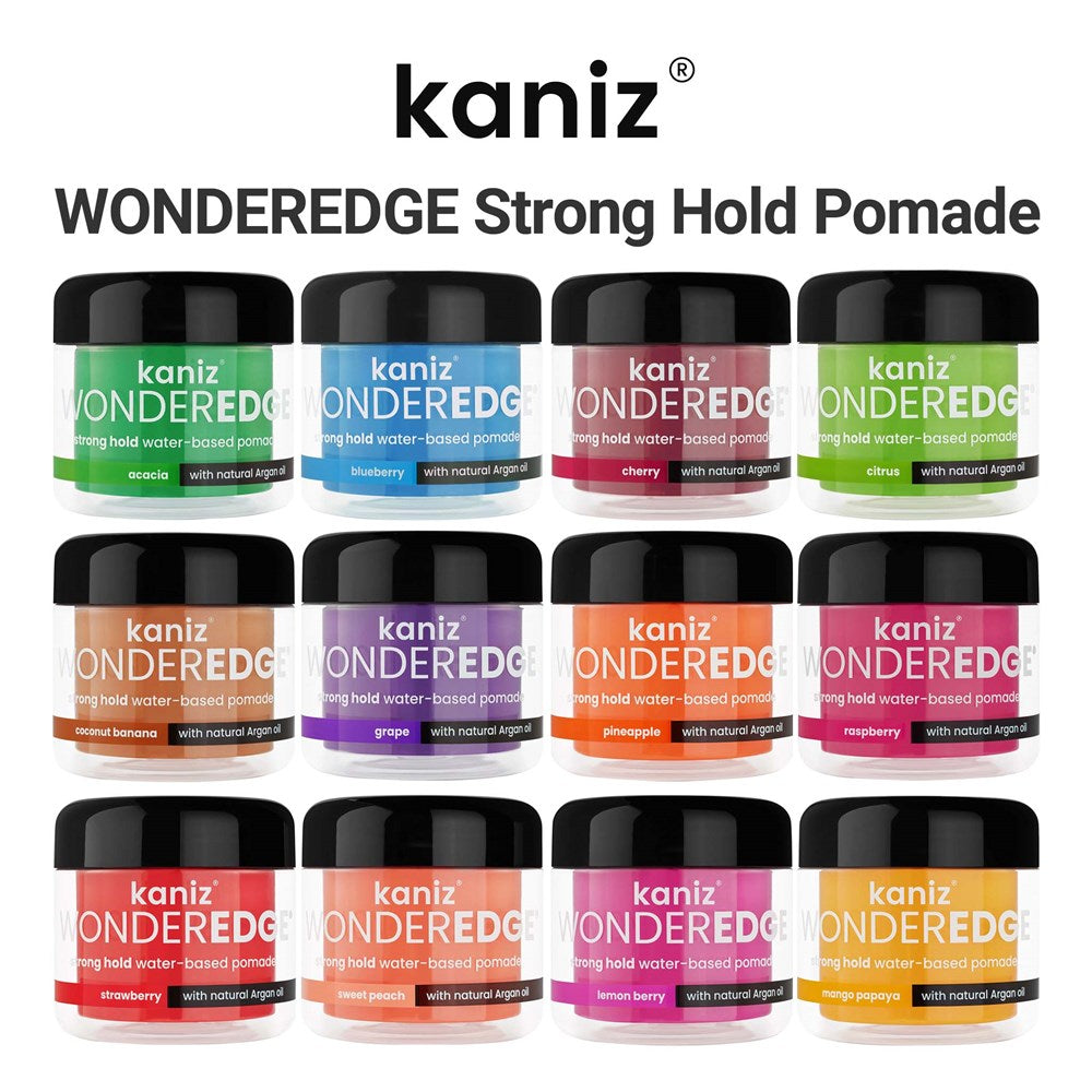 Kaniz - Wonderedge Strong Hold Water-Based Pomade (4oz)