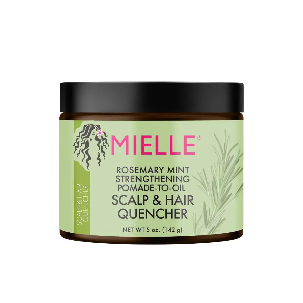 Mielle - Rosemary Mint Strengthening Pomade-To-Oil Scalp & Hair Quencher (5oz)