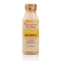 CREME OF NATURE - Pure Honey - Moisturizing Dry Defense - Shampoo (12OZ) Beauty Braids and Beyond
