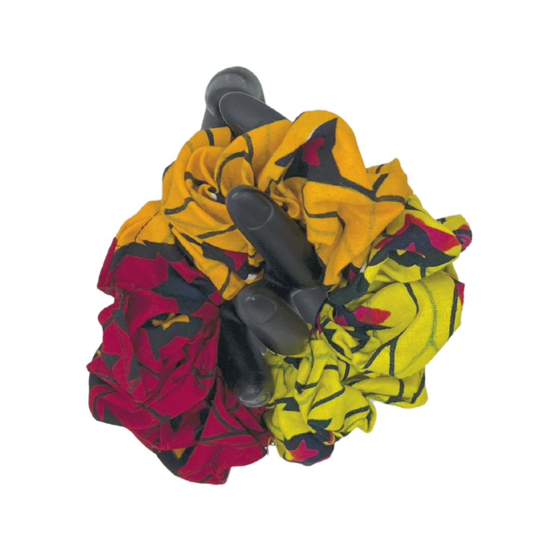Ankara Print Scrunchies