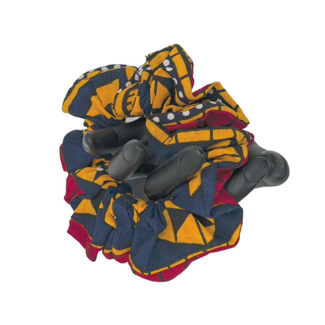 Ankara Print Scrunchies