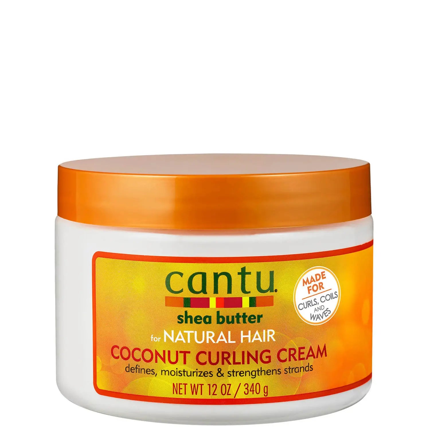 CANTU Natural Hair Coconut Curling Cream Beauty Braids & Beyond