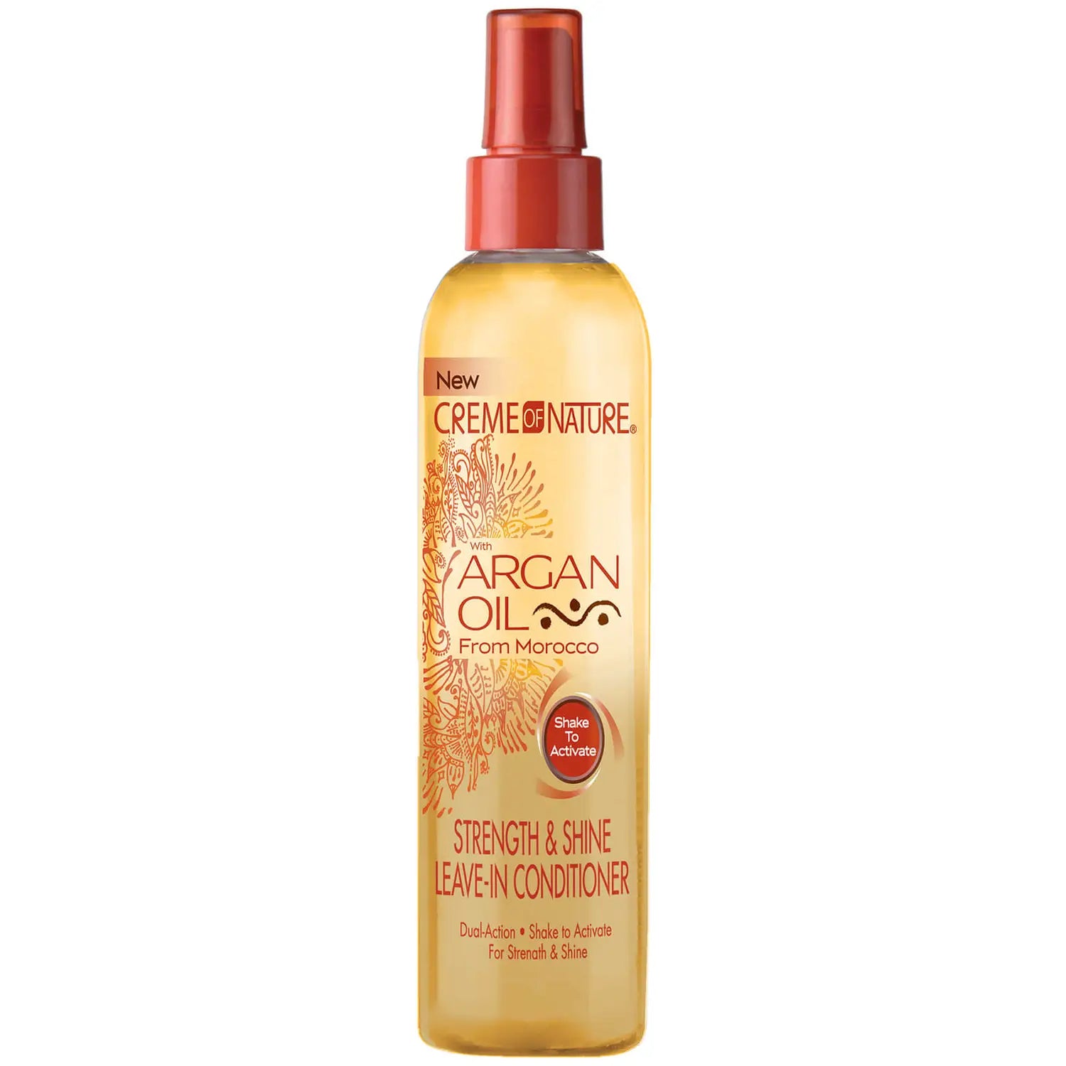 CREME OF NATURE - Strength and Shine (Argan Oil) Leave In Conditioner (8.5oz) Beauty Braids and Beyond Beauty Supply