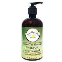 Graced by Nature - Green Tea Flaxseed Styling Gel  (8oz) B
