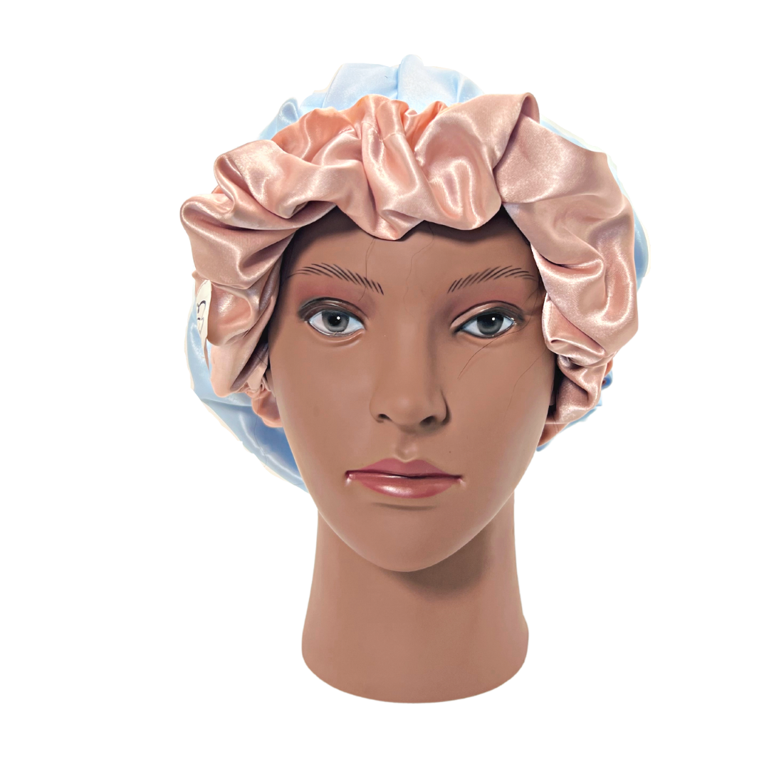 Reversible Drawstring Satin Bonnets Beauty Braids and Beyond Beauty Supply Toronto | Montreal | Ottawa | Vancouver| Calgary | Edmonton