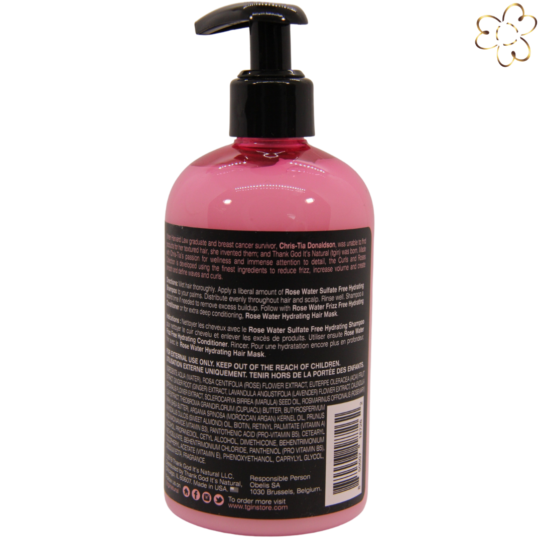 TGIN Rose Water Frizz Free Hydrating Conditioner (13oz) TGIN Rose Water Frizz Free Hydrating Conditioner (13oz)
