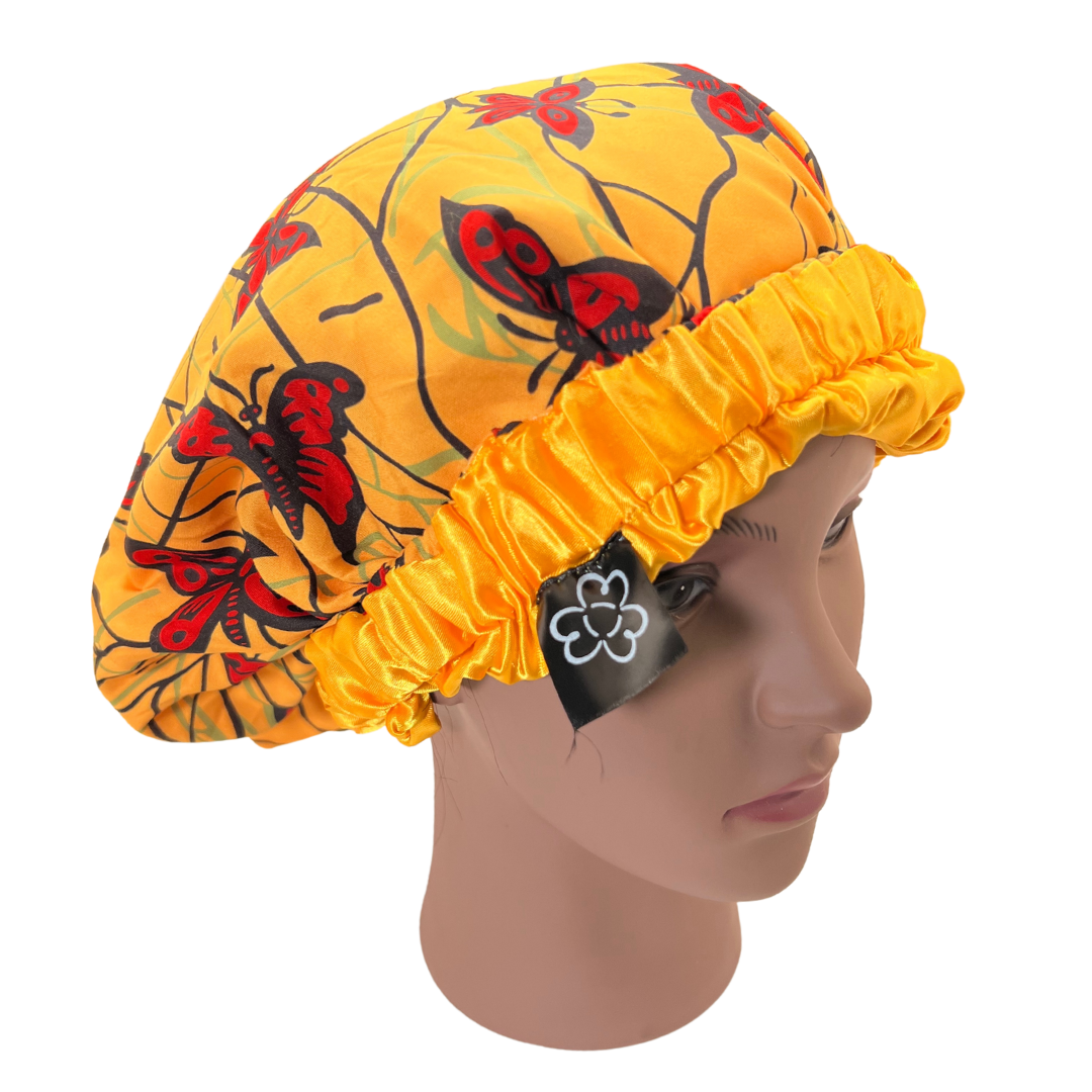 Ankara Satin Lined Bonnets Beauty Braids and Beyond Beauty Supply Canada | Toronto | Ottawa | Montreal | Vancouver