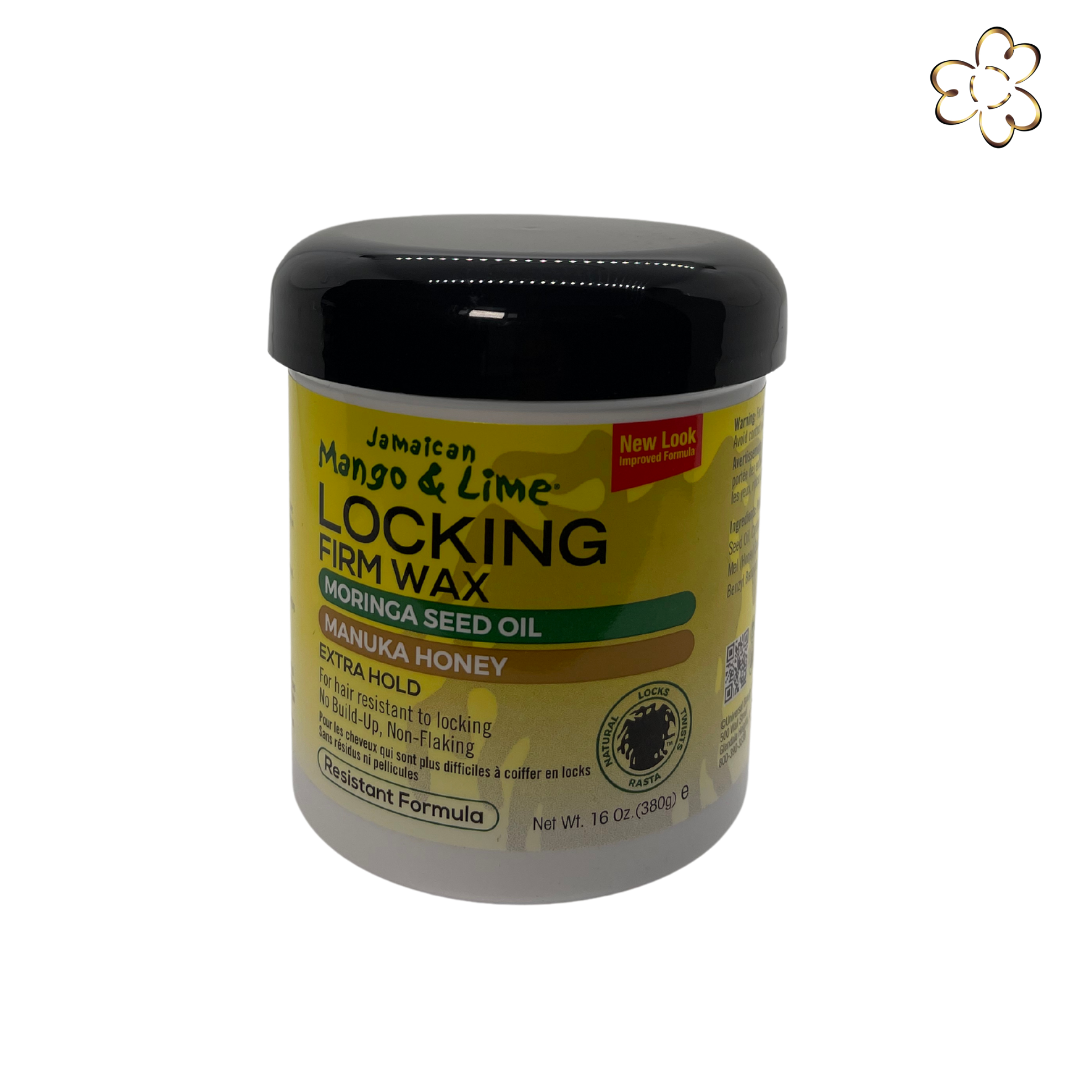 JAMAICAN MANGO & LIME Locking Firm Wax Resistant Formula (16oz)