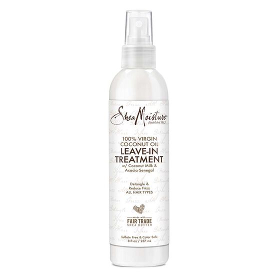 SHEA MOISTURE - 100% VIRGIN COCONUT OIL DAILY HYDRATION LEAVE IN TREATMENT (8OZ)