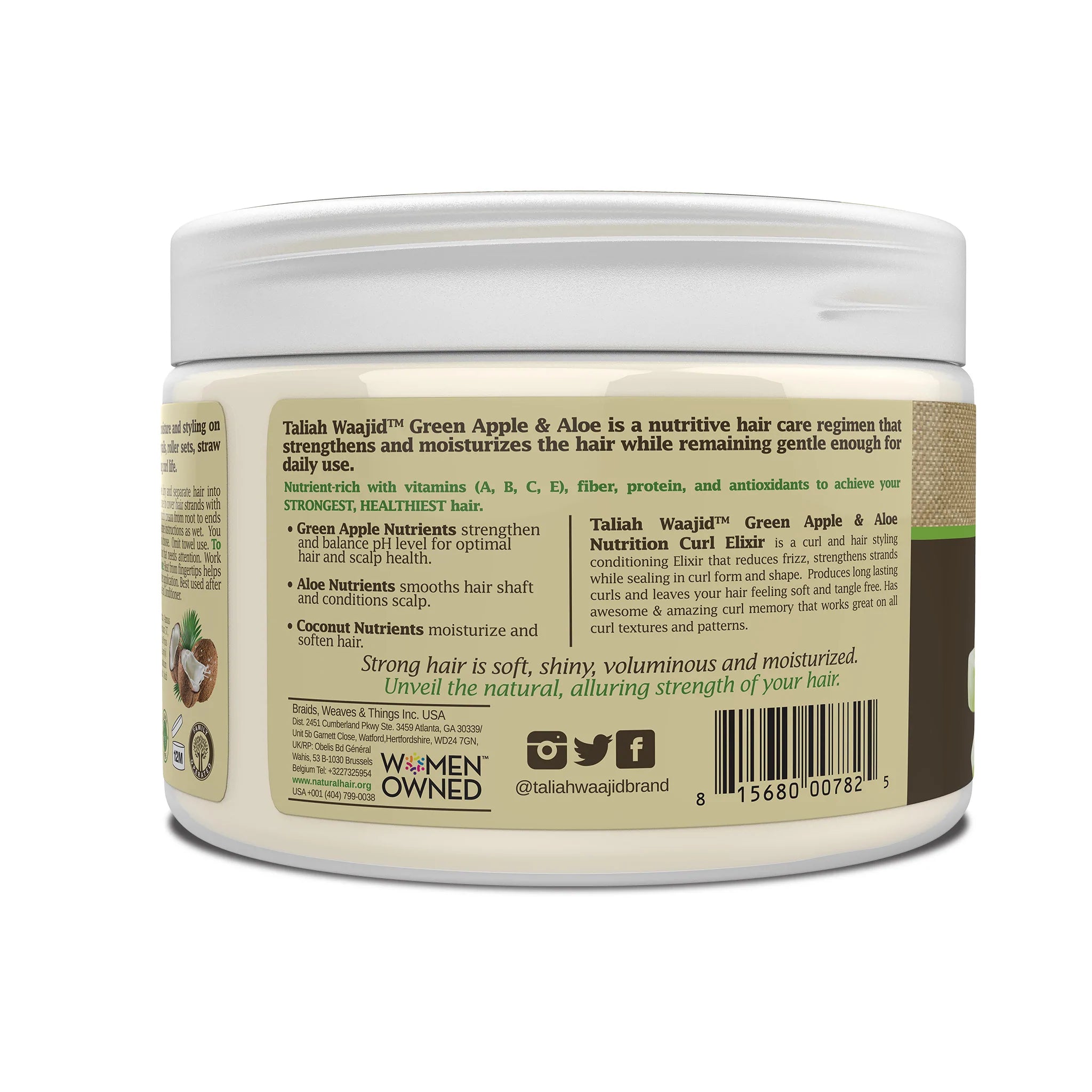TALIAH WAAJID - Apple and Aloe Nutrition Curl Elixir (12oz)