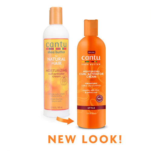 CANTU - SHEA BUTTER- Moisturizing Curl Activator Cream (12OZ) Beauty Braids and Beyond