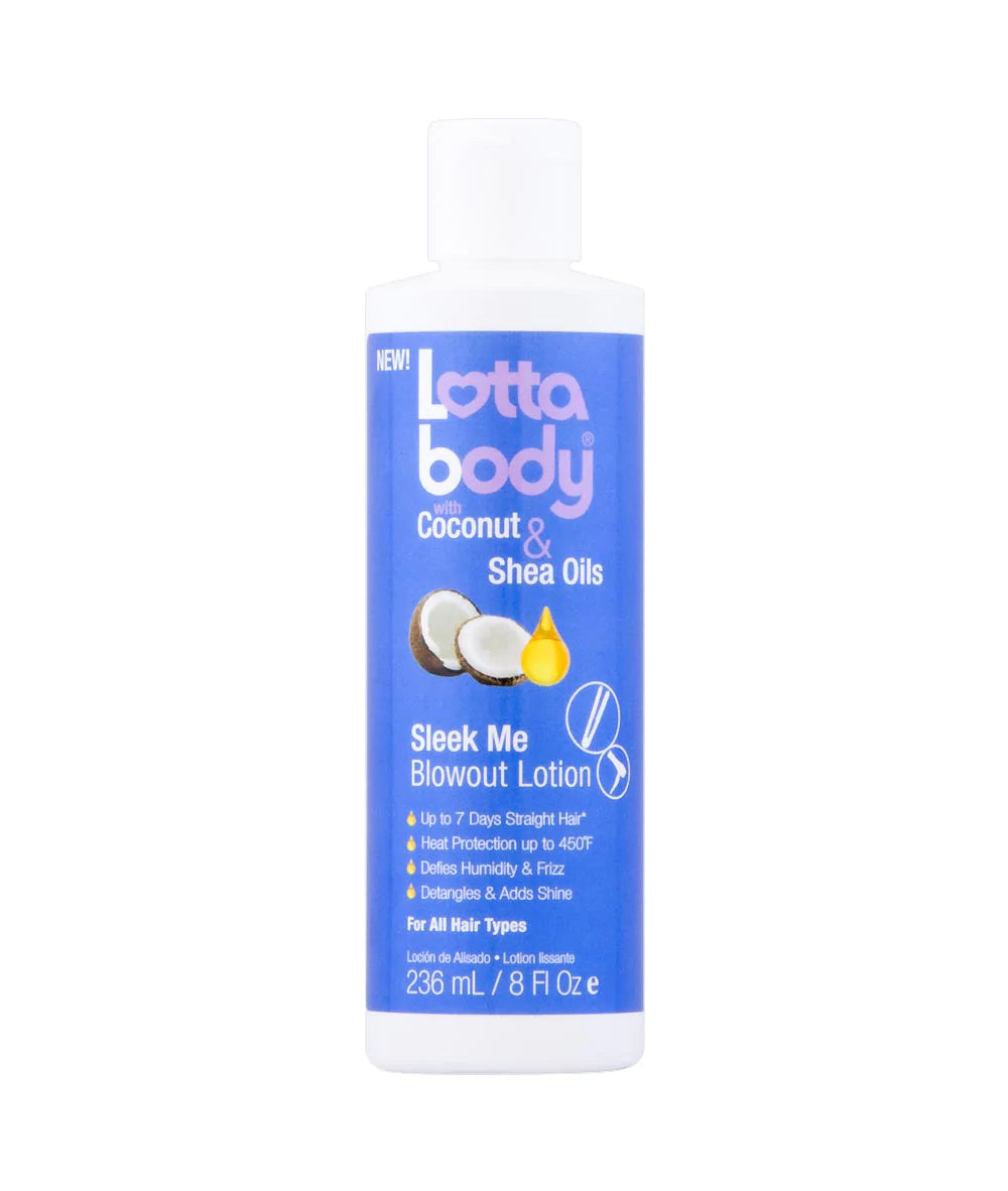 LOTTABODY- Coconut & Shea Oils - Sleek Me Blowout Lotion (8oz)