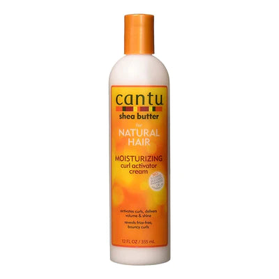 CANTU - SHEA BUTTER- Moisturizing Curl Activator Cream (12OZ) Beauty Braids and Beyond
