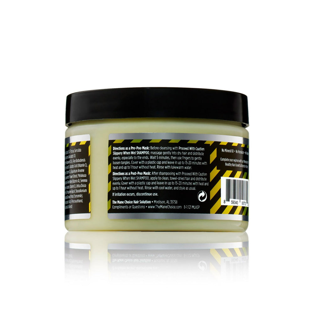 THE MANE CHOICE  - Proceed With Caution - Stop The Damage Pre or Post Poo Mask (12oz) Beauty Braids & Beyond