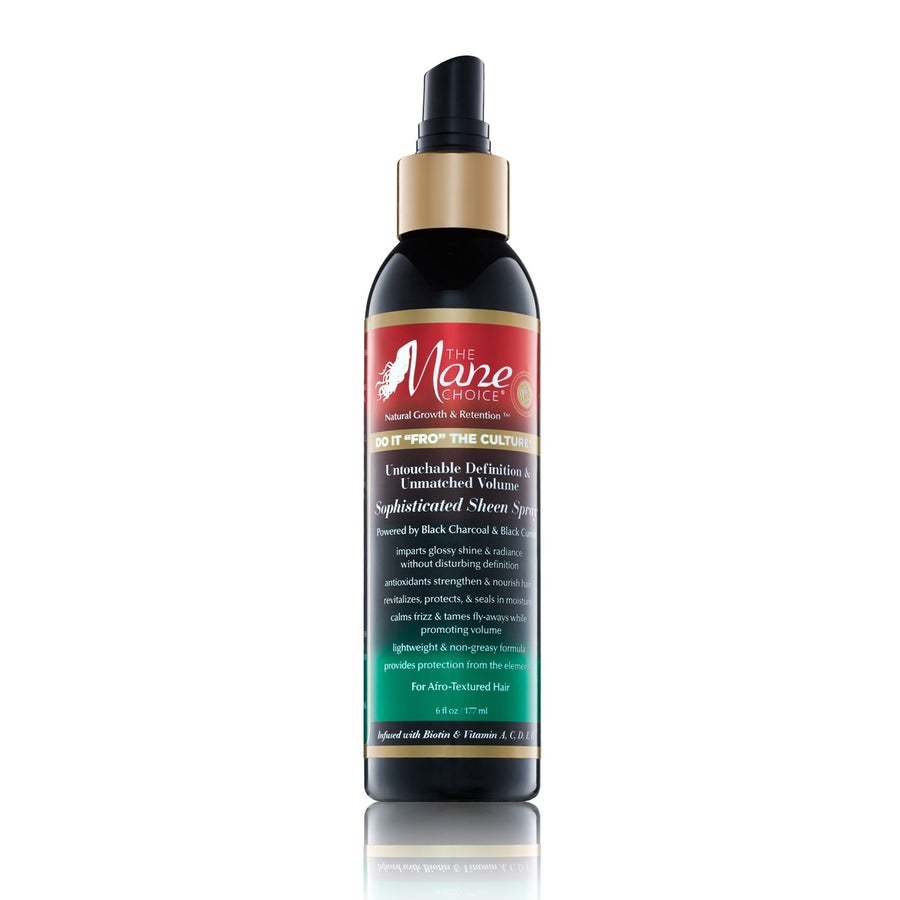THE MANE CHOICE -Do It FRO The Culture -Sophisticated Sheen Spray(6oz) - Beauty Braids & Beyond