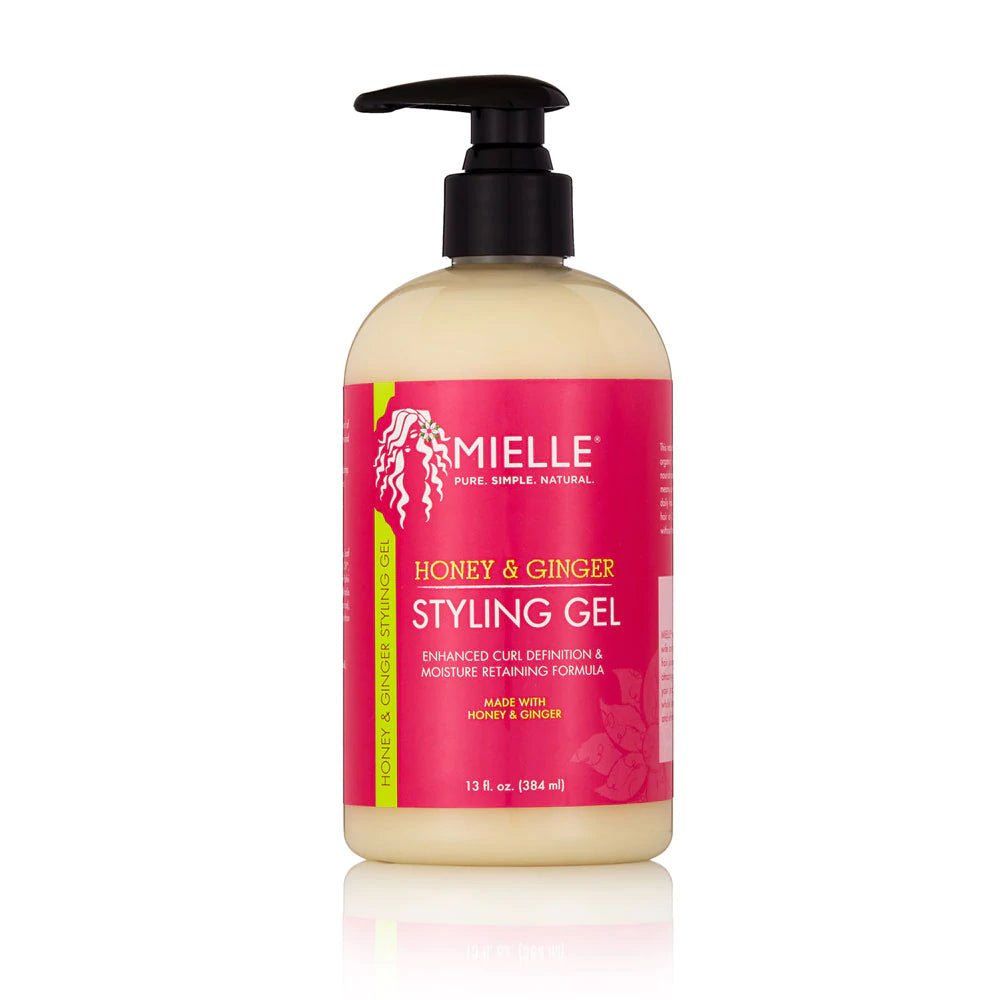 MIELLE ORGANICS - Honey & Ginger Styling Gel (13oz) Beauty Braids & Beyond Beauty Supply