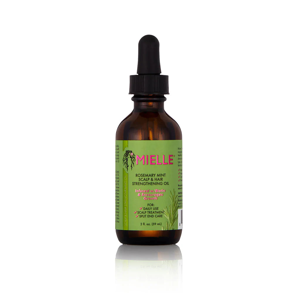 MIELLE ORGANICS - Rosemary Mint Scalp & Hair Strengthening Oil (2 oz)