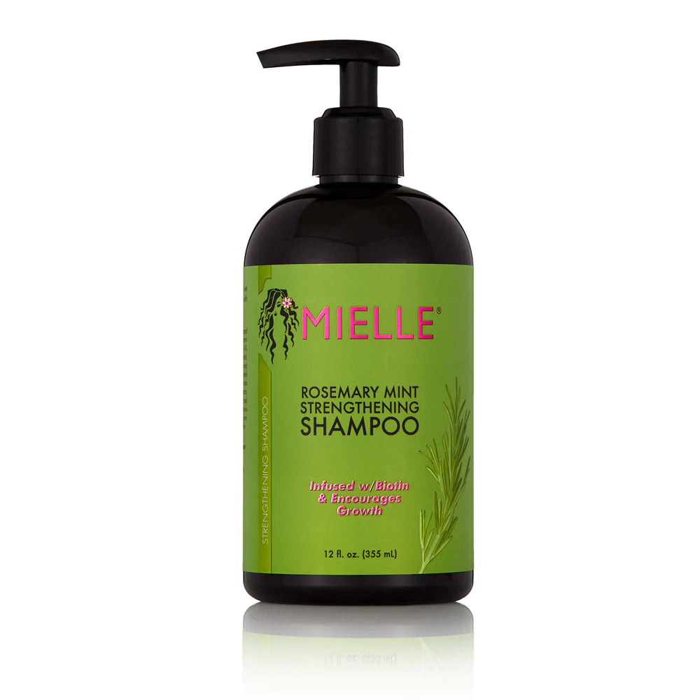 MIELLE ORGANICS - Rosemary Mint Strengthening Shampoo (12OZ)