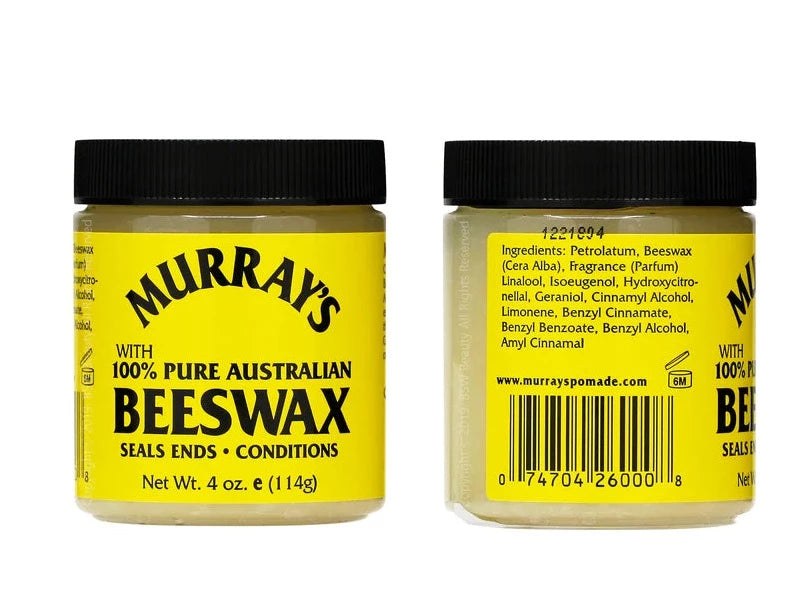 Murrays Beeswax 3.5 oz. Jar (3-Pack) with Free Nail File