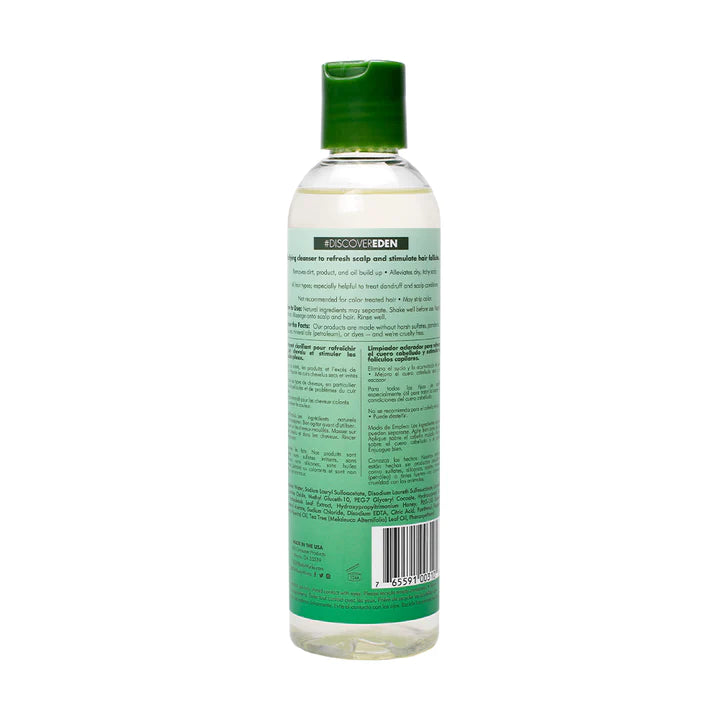 EDEN BODYWORKS - Peppermint Tea Tree Shampoo (8oz) Beauty Braids & Beyond Beauty Supply