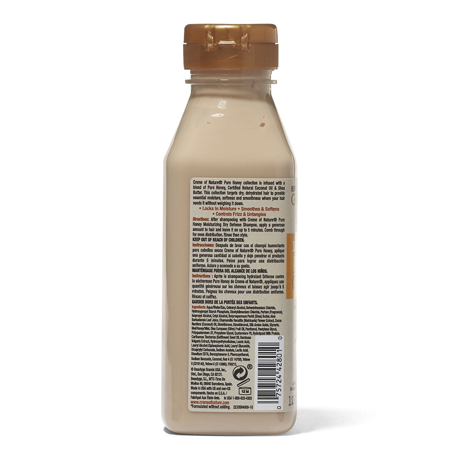 CREME OF NATURE - Pure Honey Moisturizing Dry Defense Conditioner (12oz)