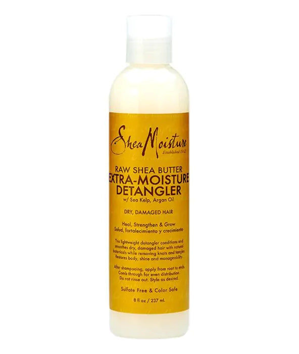 SHEA MOISTURE - Raw Shea Butter Extra- Moisture Detangler (8oz) Beauty Braids& Beyond Beauty Supply
