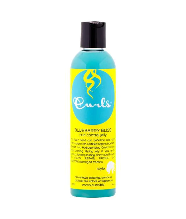 CURLS - Blueberry Bliss Curl Control Jelly (8oz) Beauty Braids and Beyond Beauty Supply Store