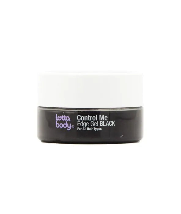 LOTTABODY - Coconut & Shea Oils - Control Me Edge Gel Black (2.25oz)
