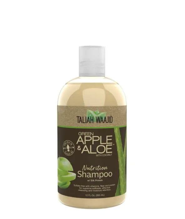 TALIAH WAAJID - Green Apple And Aloe Nutrition Shampoo 12oz BEAUTY BRAIDS AND BEYOND