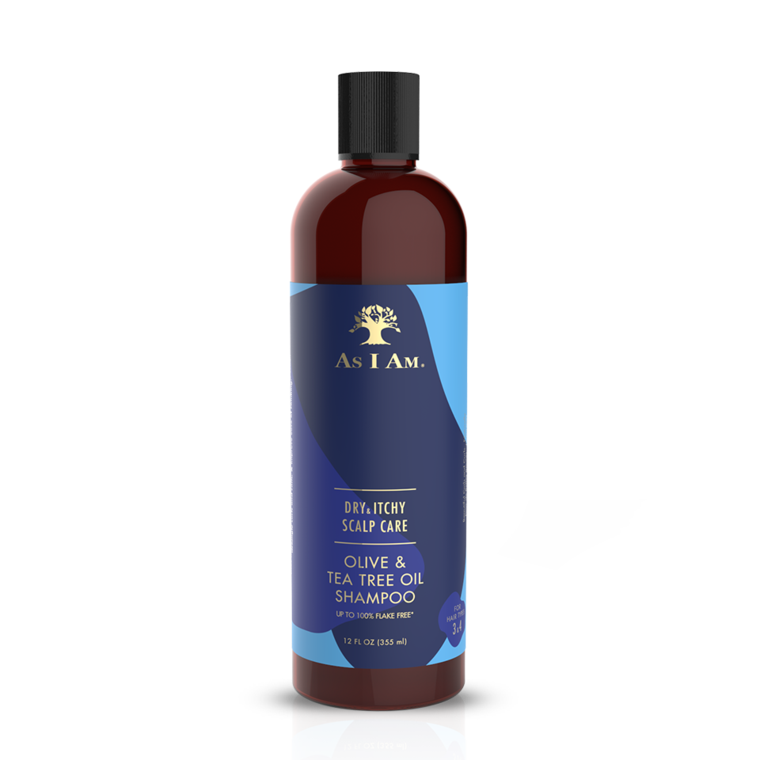 AS I AM - Dry & Itchy Scalp Care - Olive & Tea Tree Oil Shampoo (12oz) BEAUTY BRAIDS & BEYOND. Beauty Braids and Beyond Online Beauty Supply Canada | Toronto | Ottawa | Montreal | Vancouver |