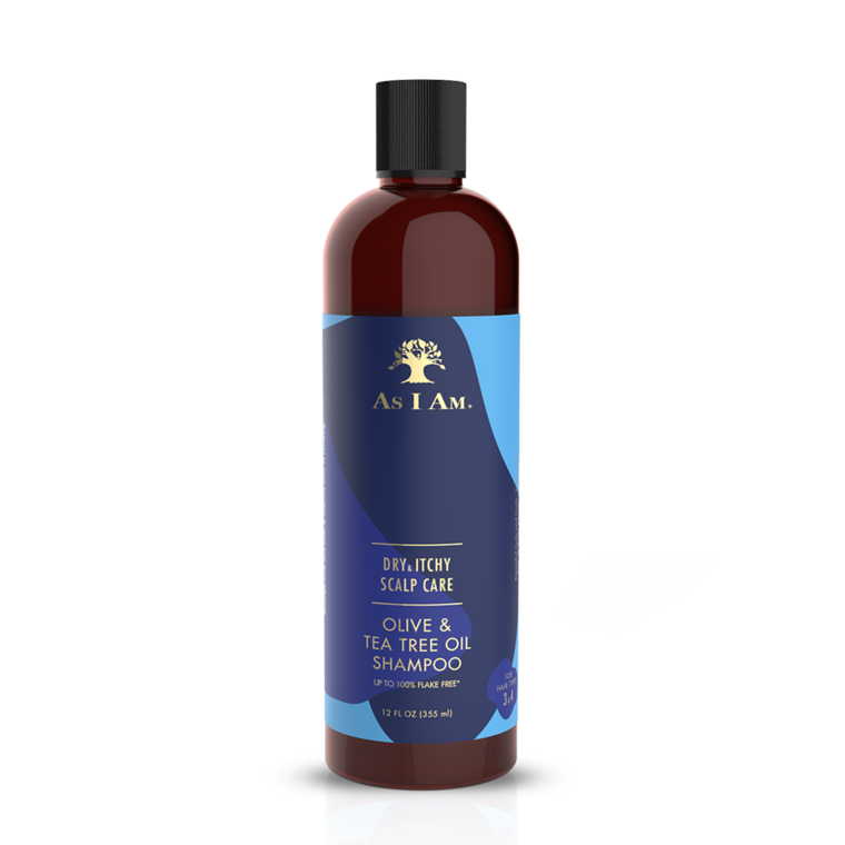 AS I AM - Dry & Itchy Scalp Care - Olive & Tea Tree Oil Shampoo (12oz) BEAUTY BRAIDS & BEYOND.     Beauty Braids and Beyond Online Beauty Supply Canada | Toronto | Ottawa | Montreal | Vancouver |
