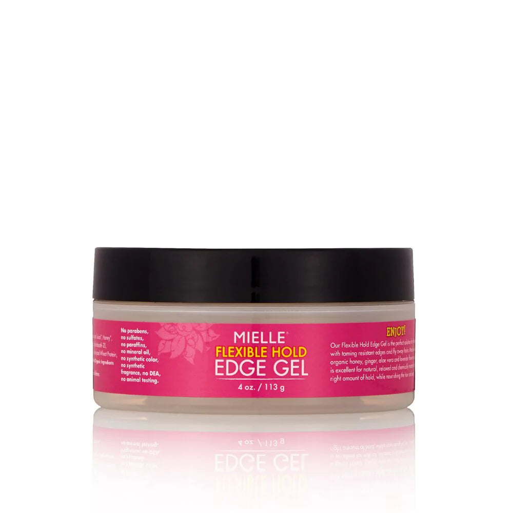 MIELLE ORGANICS FLEXIBLE HOLD EDGE GEL (4OZ) Beauty Braids & Beyond