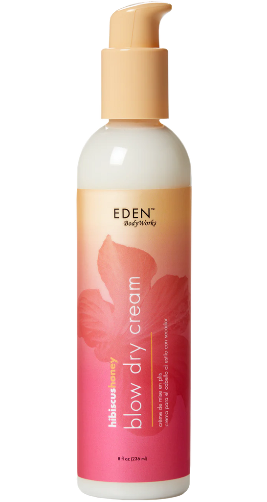 EDEN BODYWORKS Hibiscus Honey Blow Dry Cream (8oz) - Beauty Braids & Beyond Beauty Supply