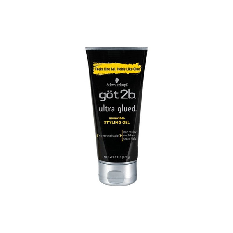 SCHWARZKOPF GOT2B ULTRA GLUED INVINCIBLE STYLING GEL (6OZ) Beauty Braids and Beyond