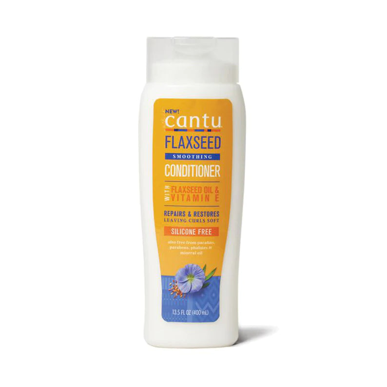 CANTU - FLAXSEED SMOOTHING LEAVE-IN OR RINSE OUT CONDITIONER Beauty Braids & Beyond