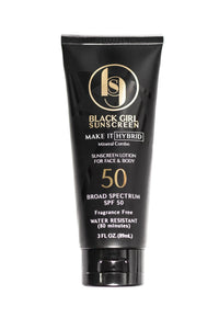 Black Girl Sunscreen - Make It Hybrid SPF 50 (3oz) Beauty Braids and Beyond Beauty Supply Canada| Toronto | Ottawa | Montreal | Vancouver