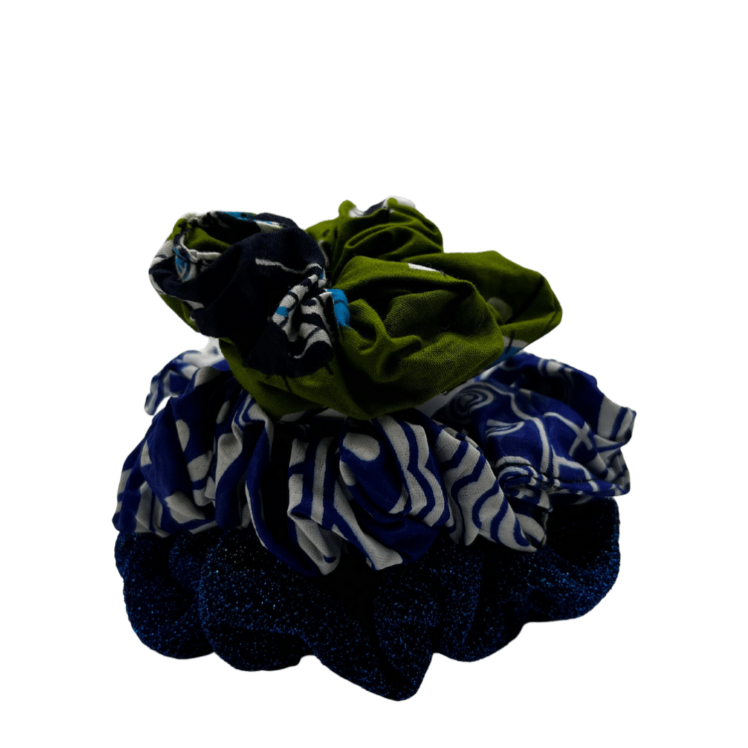 Ankara Print Scrunchies