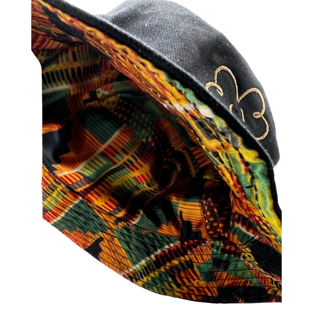Kente-Satin Lined Bucket Hat Beauty Braids and Beyond Beauty Supply Toronto | Montreal | Ottawa | Vancouver| Calgary | Edmonton