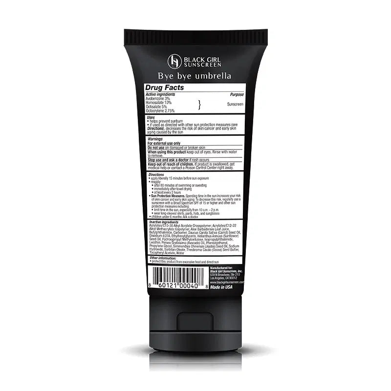 Black Girl Sunscreen - Moisturizing Sunscreen Lotion- SPF 30 - (3oz) Canada | Toronto | Ottawa | Montreal | Vancouver