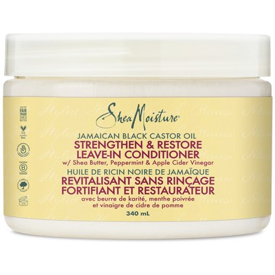 SHEA MOISTURE - Jamaican Black Castor Oil Leave-In Conditioner (11oz) Beauty Braids & Beyond Beauty Supply