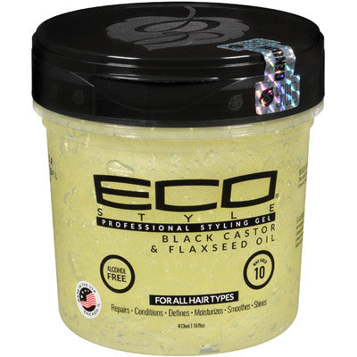 ECO Styling Gel - Black Castor & Flaxseed Oil