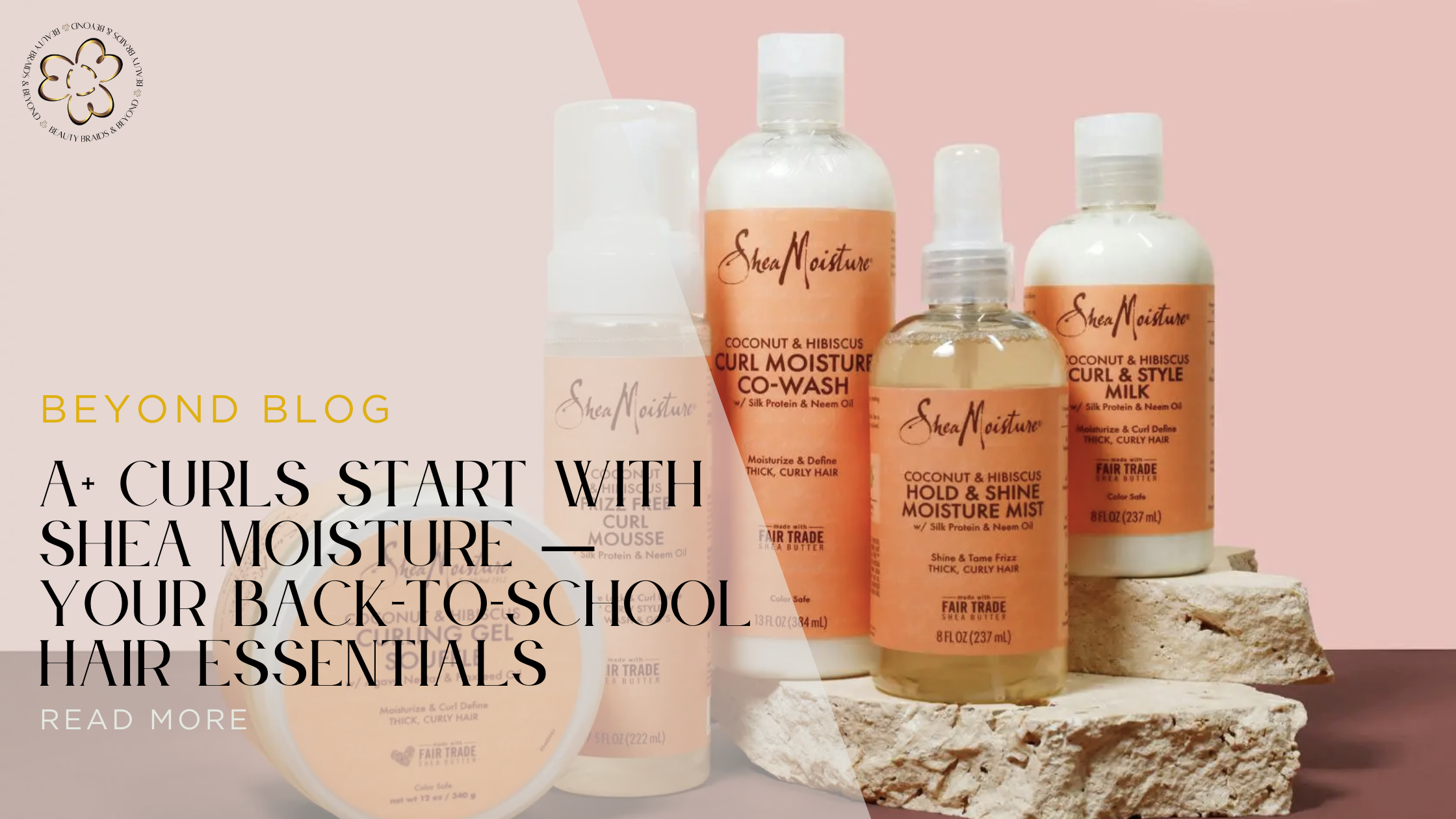 🎒 Back-to-School Curls? Let Shea Moisture Handle It!