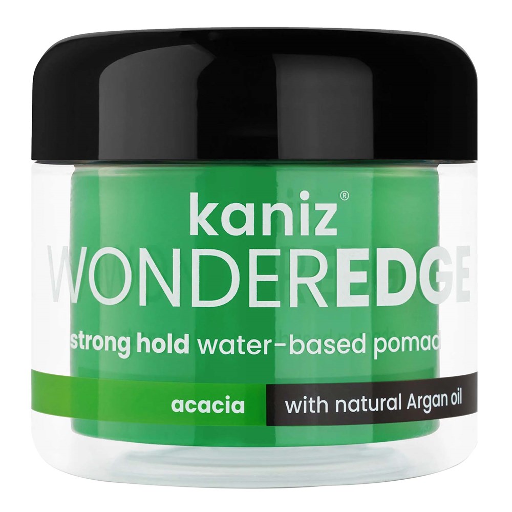 Kaniz - Wonderedge Strong Hold Water-Based Pomade (4oz) - Acacia